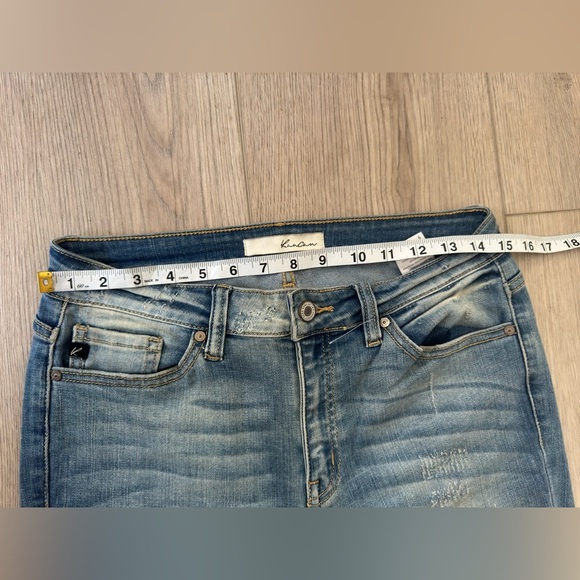 KanCan Blue Skinny Jeans with Faded Wash 👖 - Picture 6 of 12